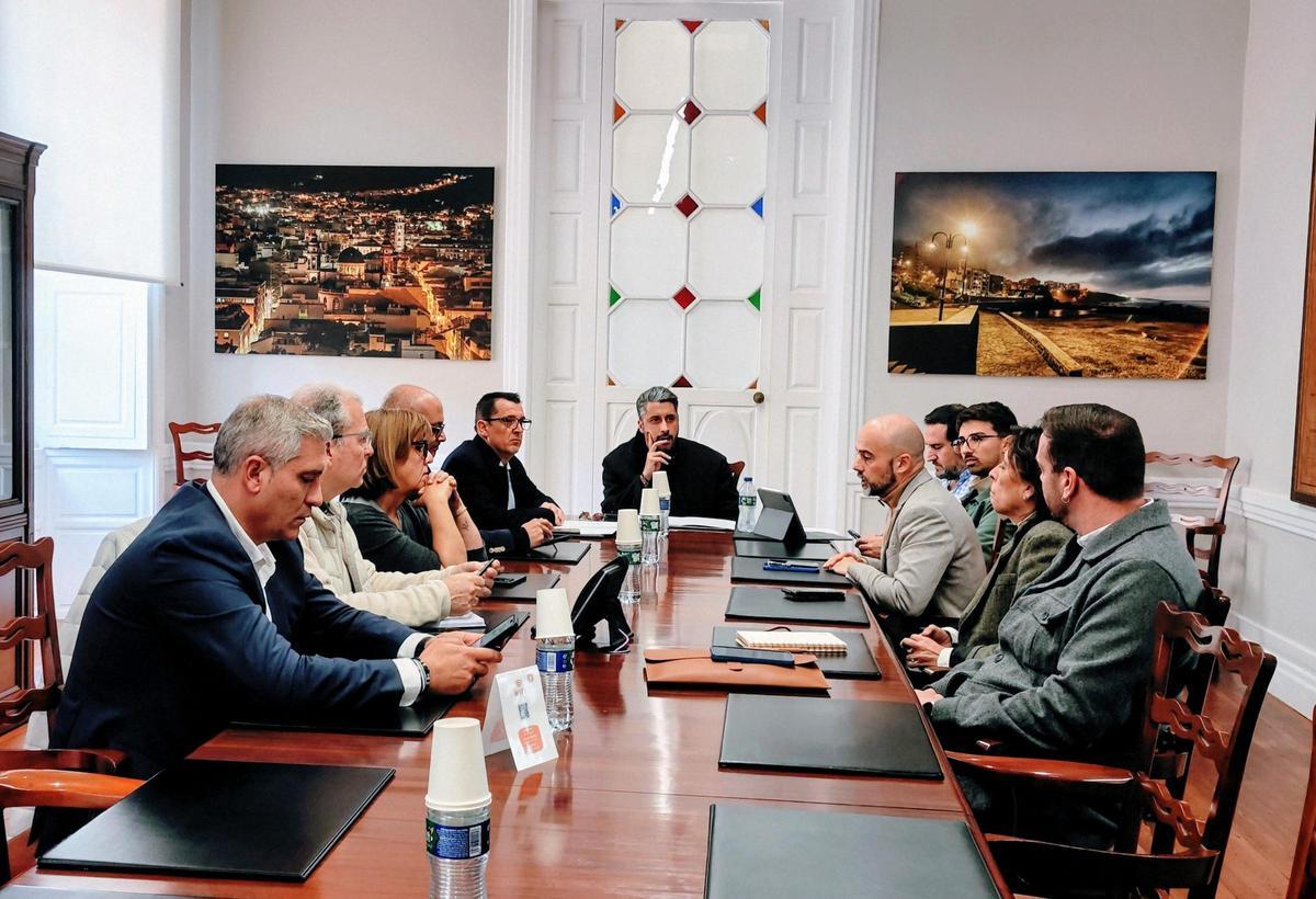 Reunión del Consejo Urbanismo de La Laguna.