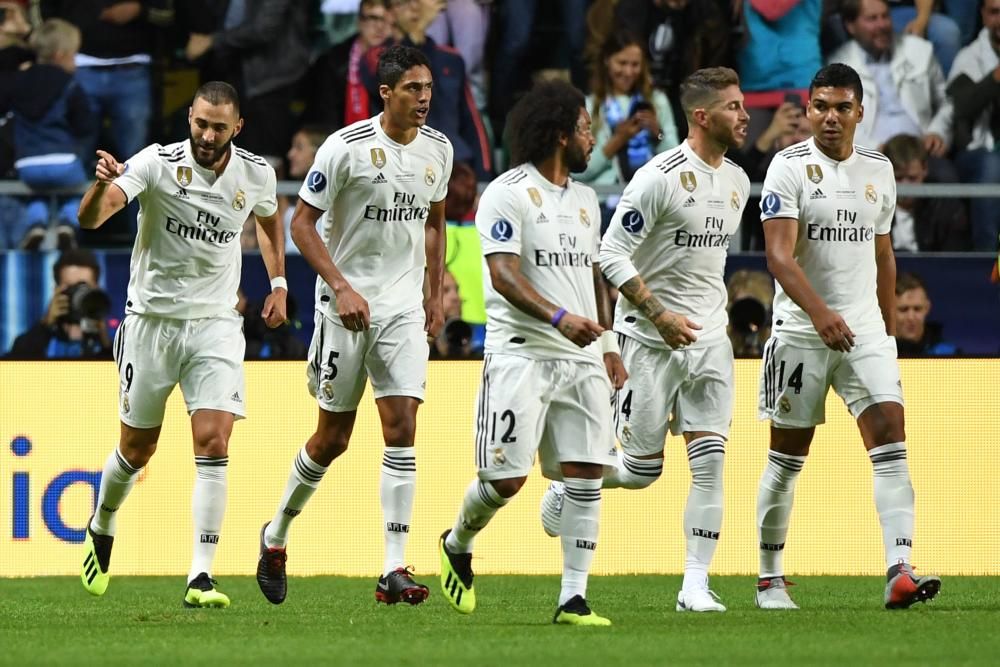 La final de Supercopa Madrid-Atlético, en imágenes