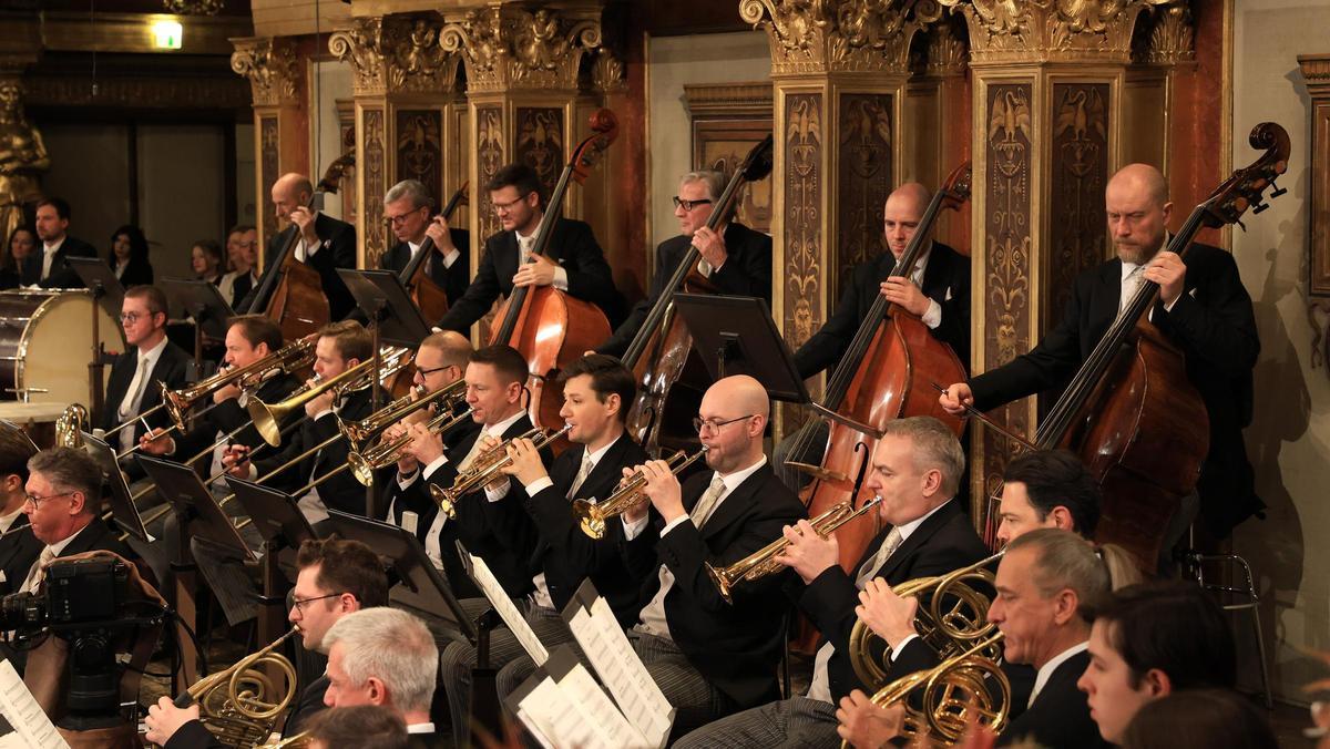 Un momento del Concierto de Año Nuevo celebrado este 1 de enero de 2026 en Viena.