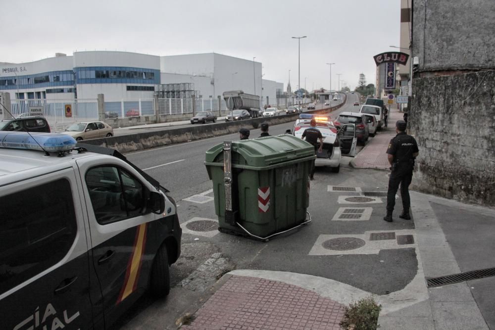 Sucesos | Cinco detenidos en una operación antidroga entre Pontevedra y Marín