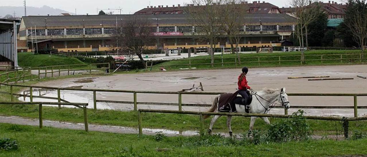 Instalaciones actuales del Club Hípico Astur.