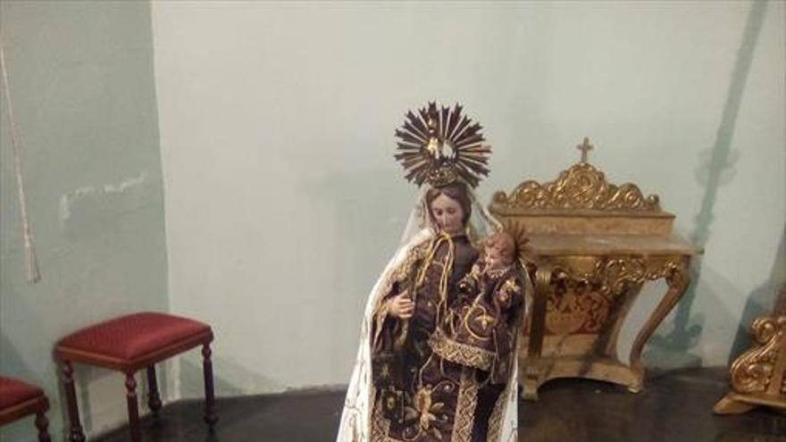 Rueda festeja la Virgen del Carmen sin procesión