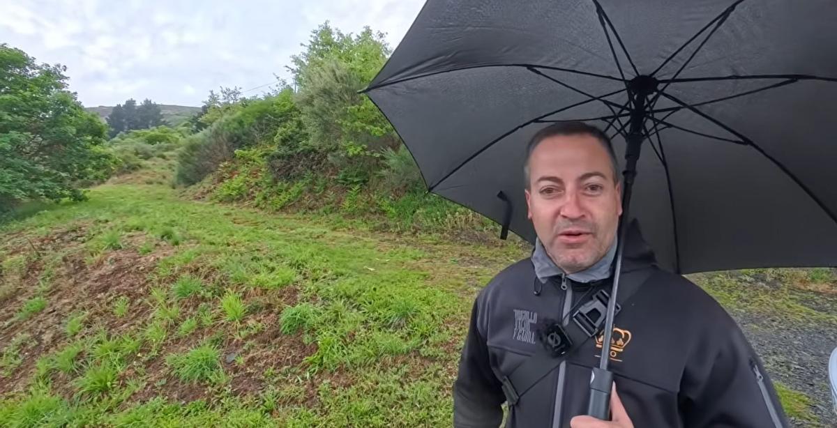 Álvaro, en el entorno del pueblo.
