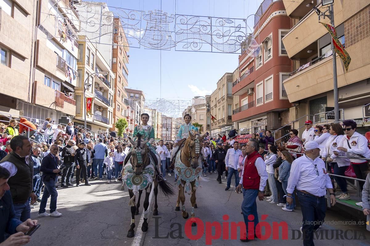 Concurso de caballo a pelo: pasacalles hasta el Hoyo en Caravaca