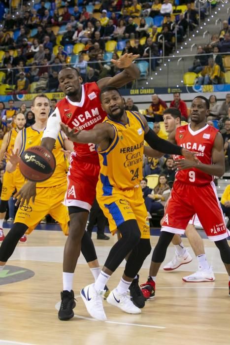 20.01.19. Las Palmas de Gran Canaria. Baloncesto ACB Liga Endesa temporada 2018-19. Herbalife Gran canaria - UCAM Murcia. Gran Canaria Arena. Foto Quique Curbelo