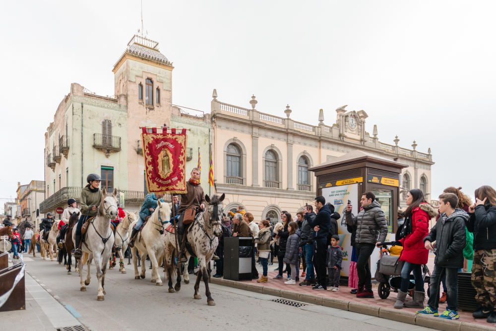 Celebració de Sant Antoni Abad a Llagostera