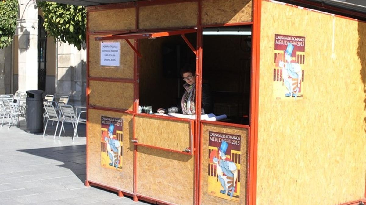 Caseta antigua del Ayuntamiento de Mérida.