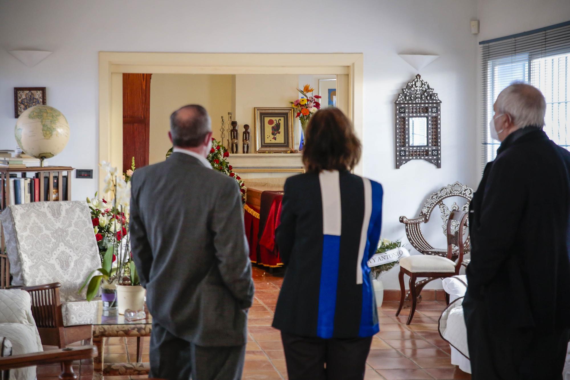 Funeral de Margarita Lozano: Lorca despide a la actriz