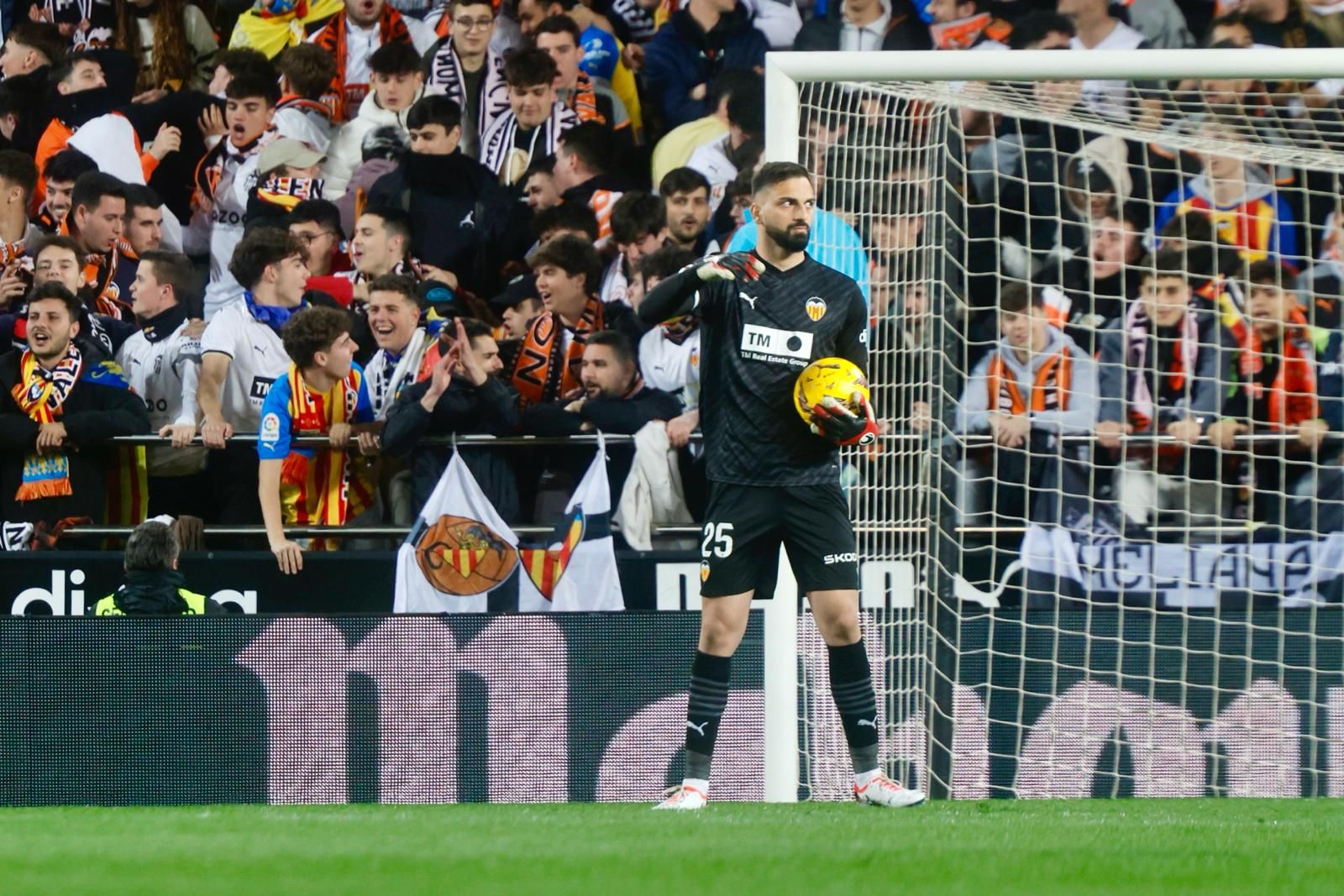 El Valencia CF - Real Madrid, en imágenes