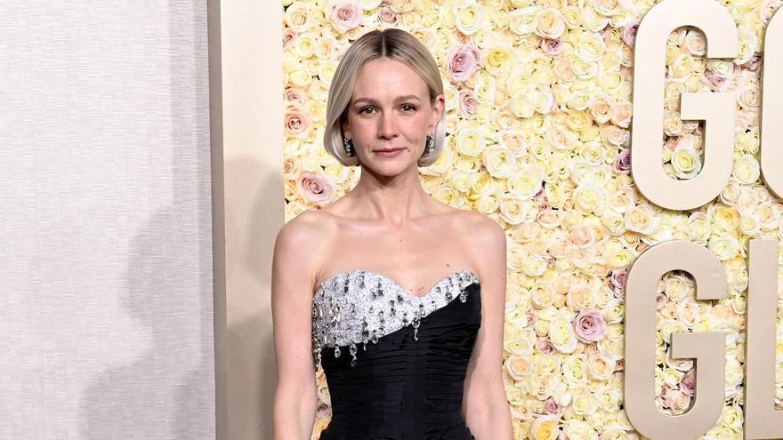 Carey Mulligan en los Globos de Oro 2024