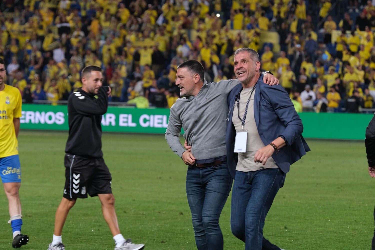 Ascenso de la UD Las Palmas, la celebración en el Estadio de Gran Canaria