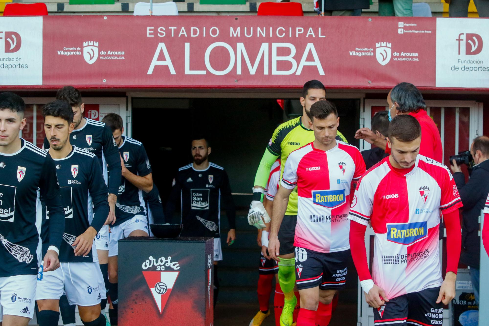 El Arosa-Compostela de A Lomba, en imágenes (0-1)