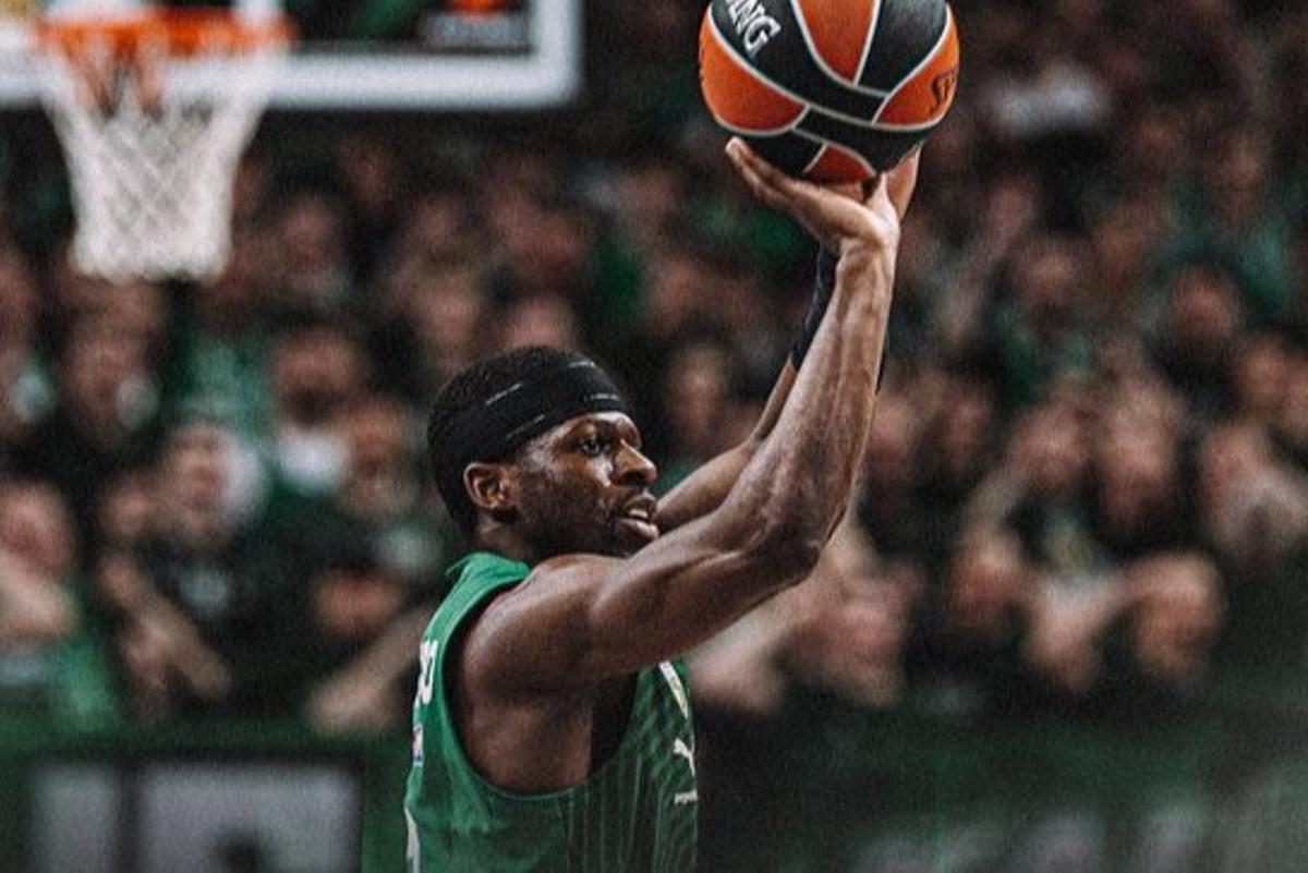 Sylvain Francisco en el partido ante el Real Madrid