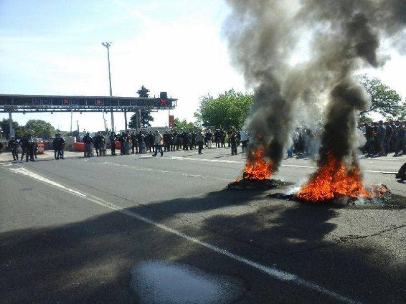 Protestes dels viticultors francesos al Voló