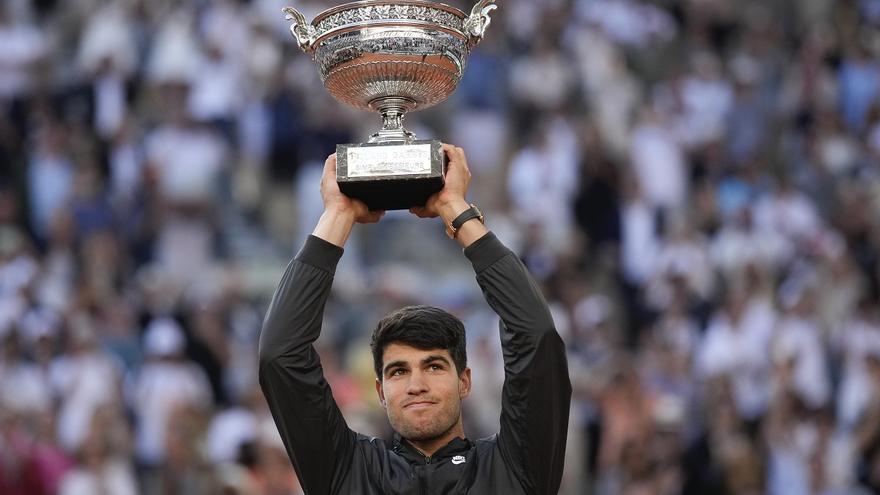 Roland Garros | Alexander Zverev - Carlos Alcaraz, en imágenes