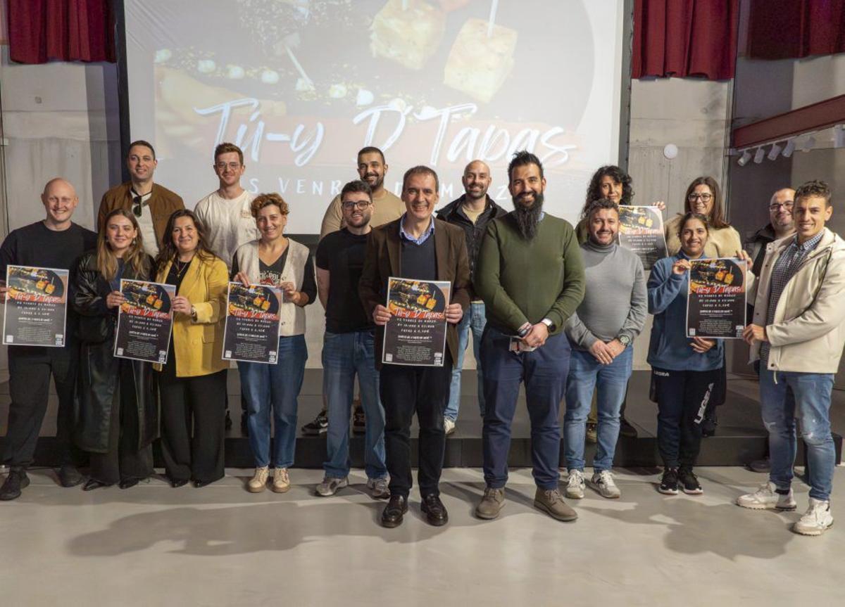Presentación de la ruta gastronómica ‘Tú-y D’Tapas’. | FDV