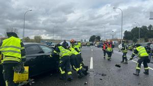 Colisión. Accidente de tráfico