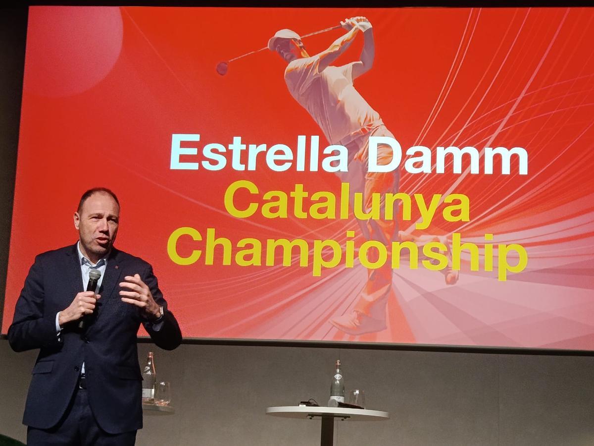 El conseller d'Esports Berni Álvarez.