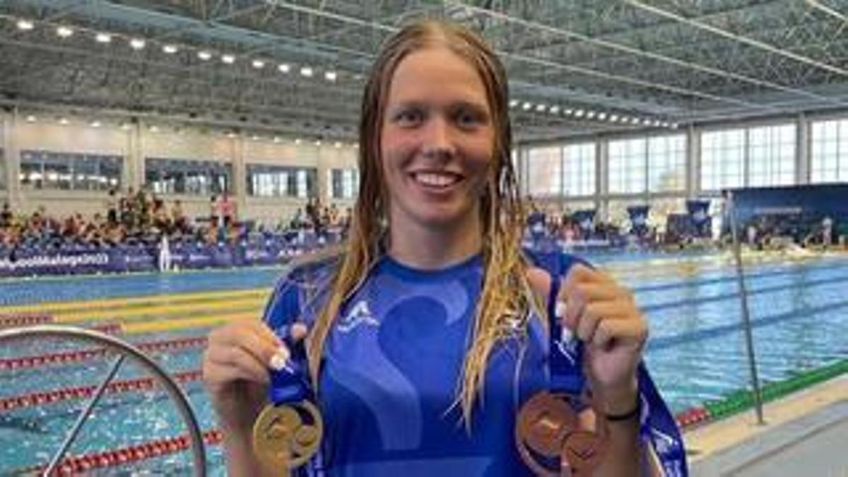La junior Estella Tonrath brilla en el Nacional de natación