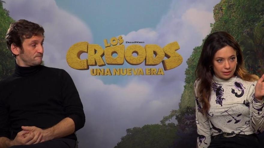 Anna Castillo y Raúl Arévalo debutan en el doblaje con &#039;Croods: Una nueva era&#039;