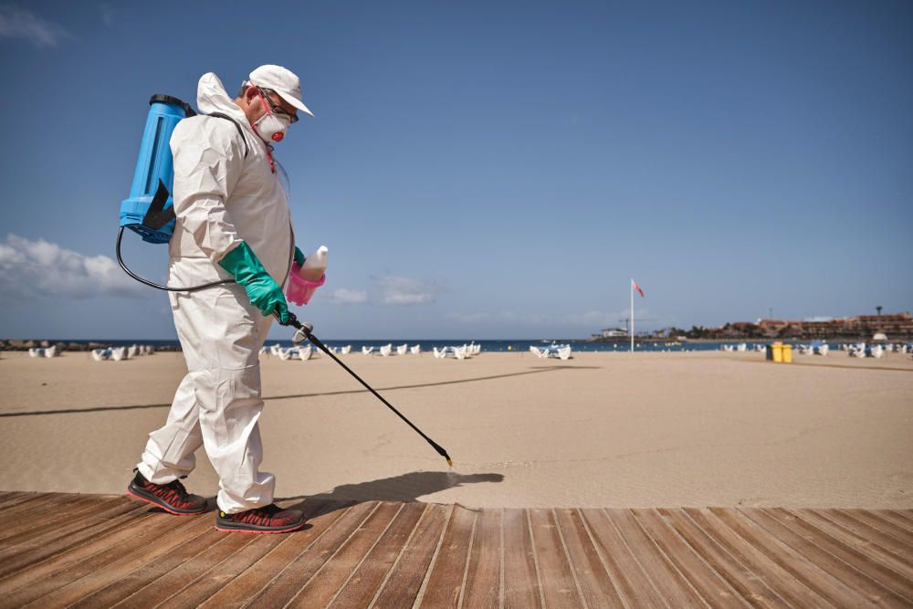 El Sur de Tenerife, sin actividad