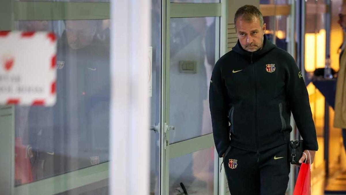 Flick: "Yo también he jugado al fútbol y sé lo que pasó ante el Espanyol"