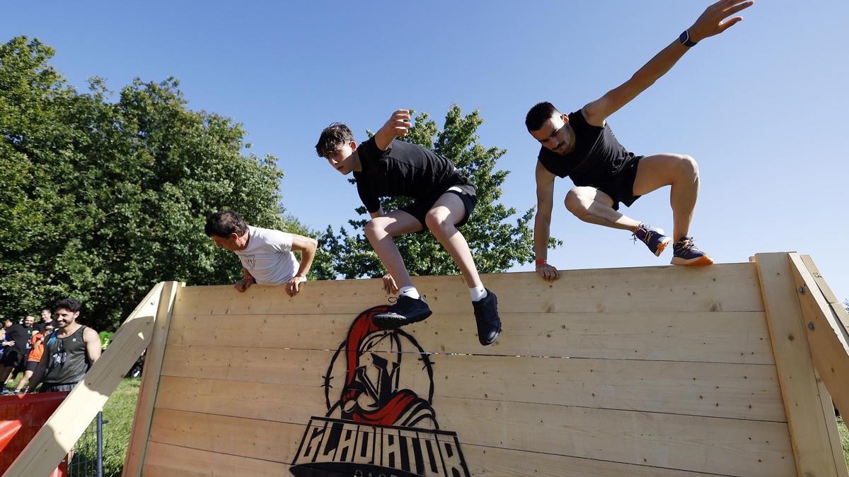 Gladiator Race, celebrada en una pasada edición en la Illa das Esculturas.
