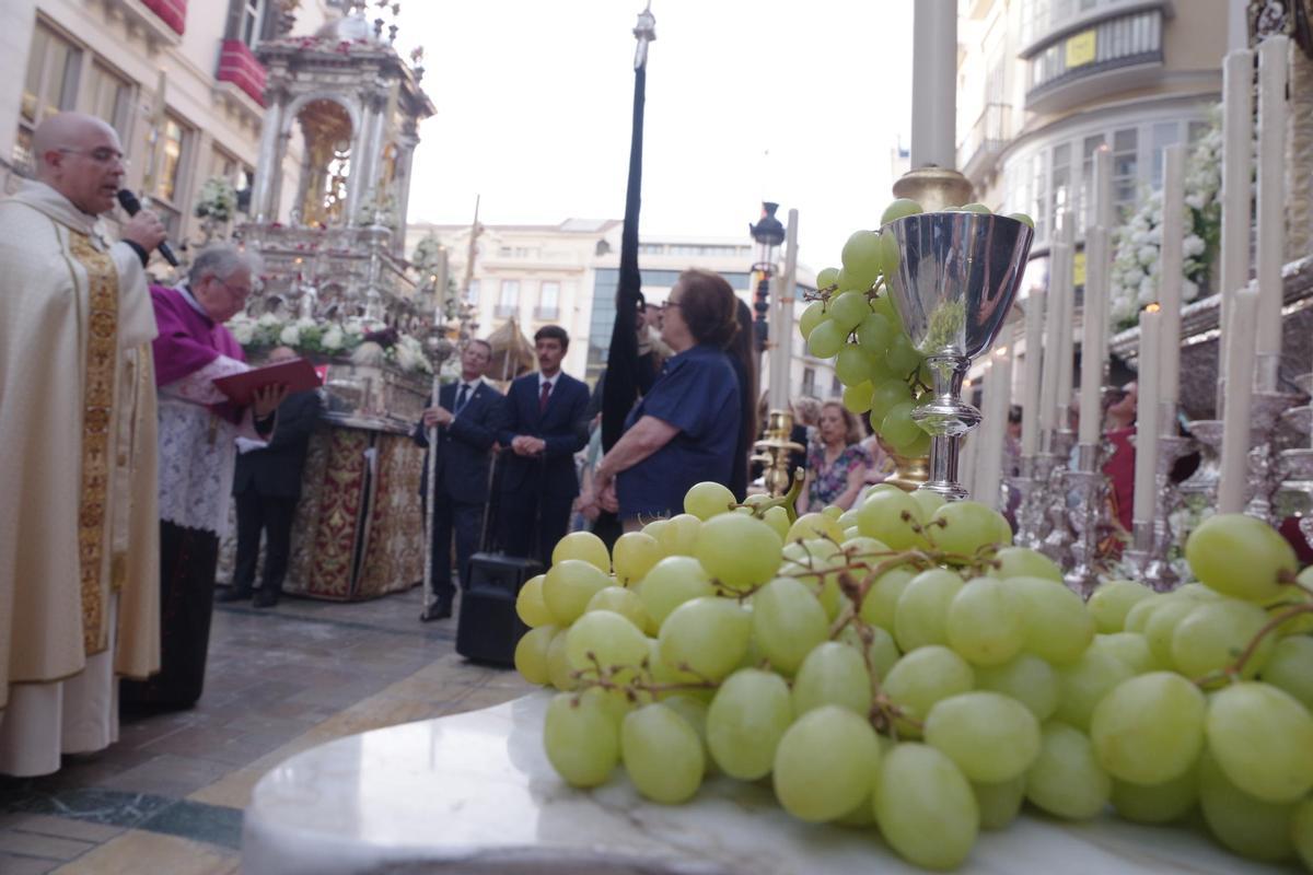 Imágenes del Corpus Christi en Málaga 2026