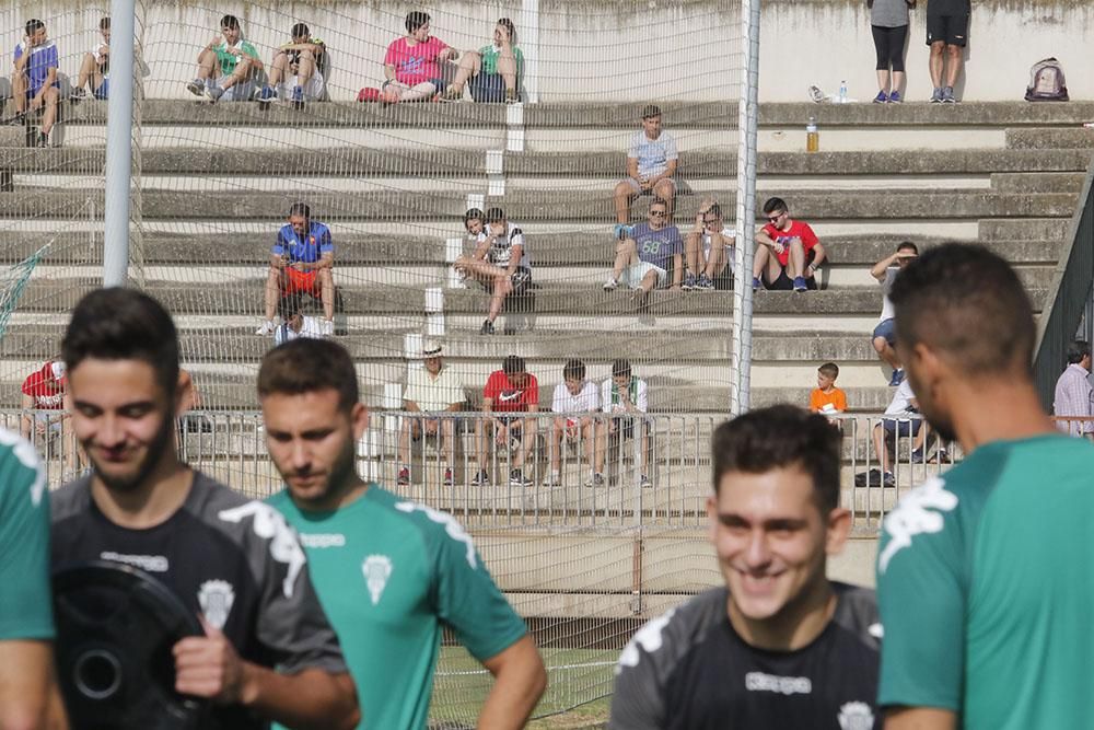 Primer entreno del Córdoba CF 2018-2019