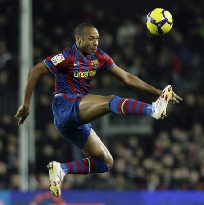 El paso de Thierry Henry por el Barça, en imágenes