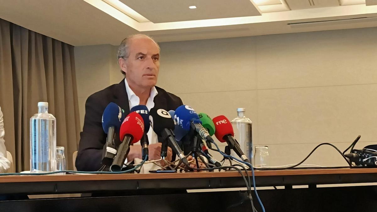 El expresidente de la Generalitat, Francisco Camps