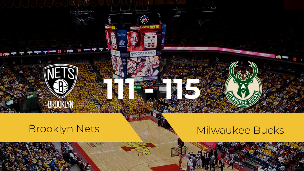 Milwaukee Bucks pasa a la final de la conferencia este tras derrotar a Brooklyn Nets por 111-115