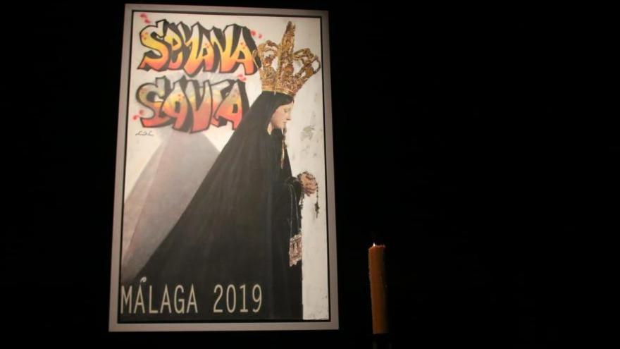 Cartel de la Semana Santa de Málaga 2019 | Arte callejero, cofrade y  vanguardista