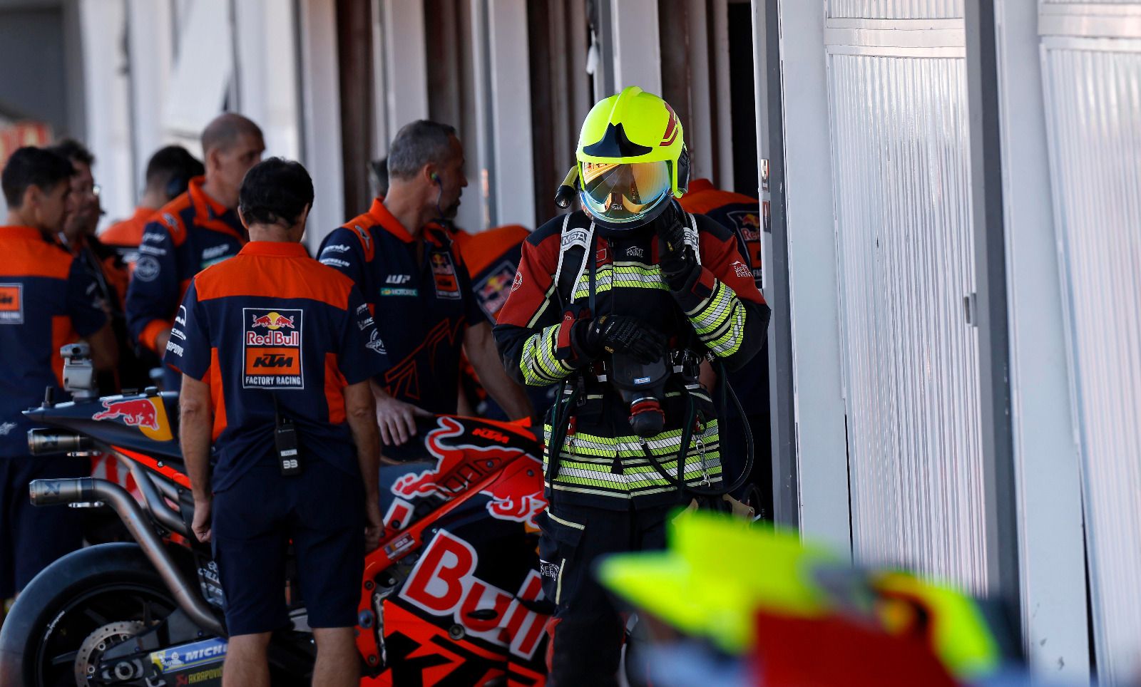 Ambiente entrenamientos Gran Premio Motul