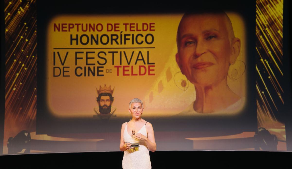 Antonia San Juan recibe un homenaje en el Festival de Cine de Telde