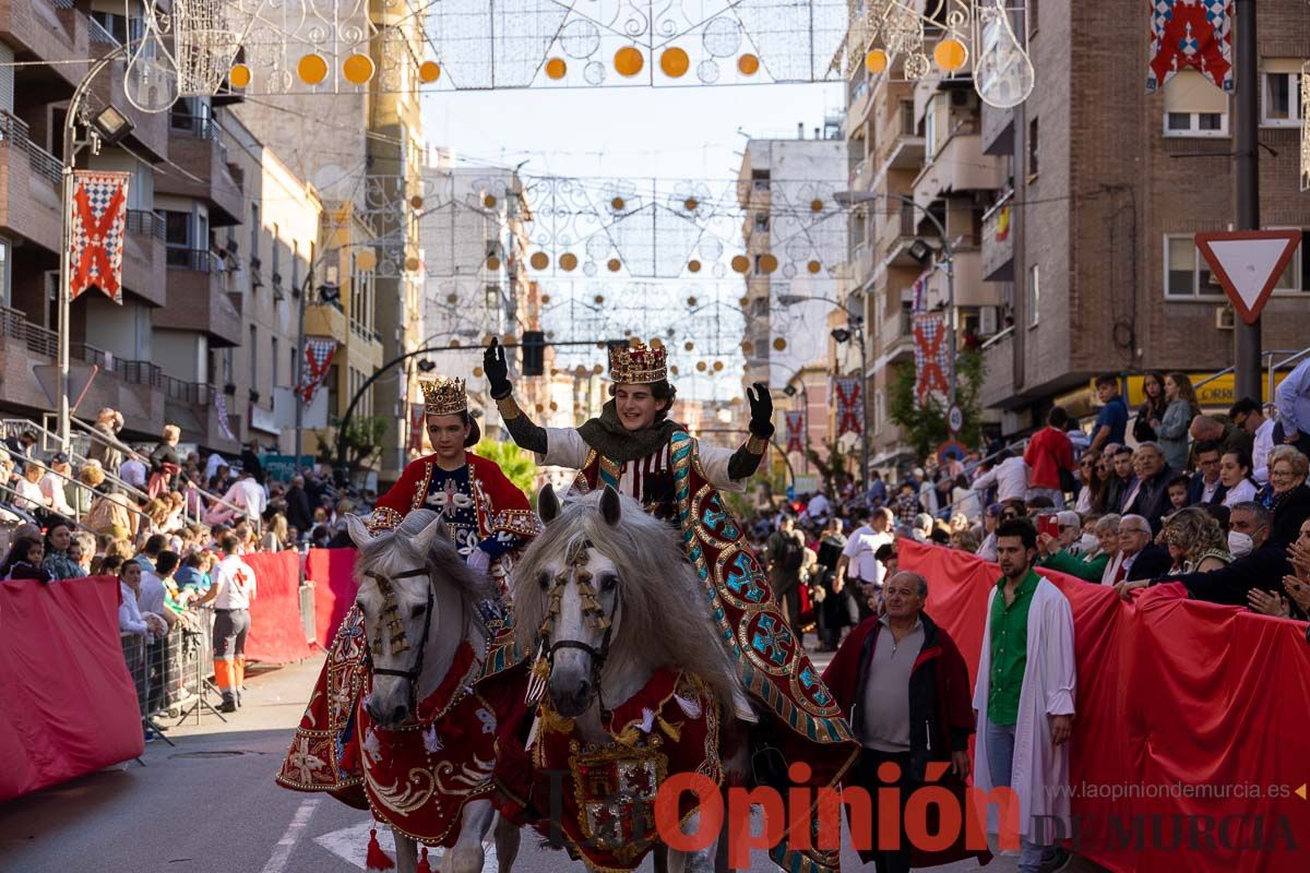 Procesión de subida a la Basílica en las Fiestas de Caravaca (Bando Cristiano)