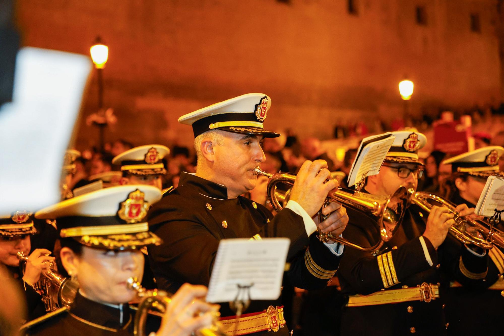 Procesión de la Virgen de la Soledad por el Casco Histórico de Lorca