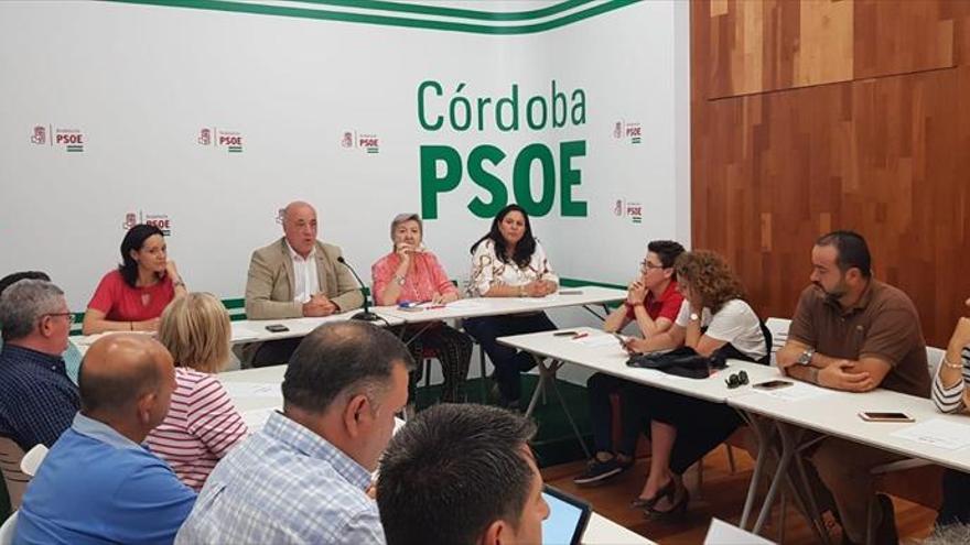 El PSOE de Córdoba y Ferraz pactan la lista de los diputados provinciales