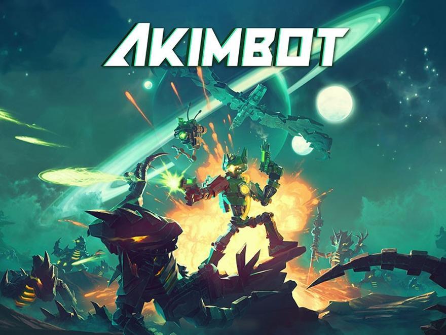 Descubre Akimbot, el nuevo juego de plataformas de Evil Raptor y Plaion