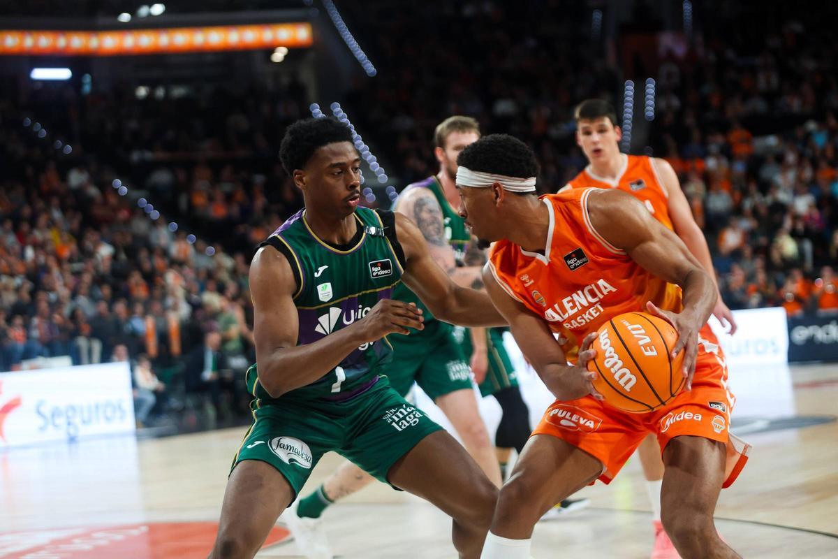 Kameron Taylor, en el último encuentro de Liga Endesa.