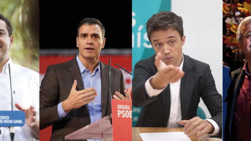 Los partidos se vuelcan con la campaña en Málaga.