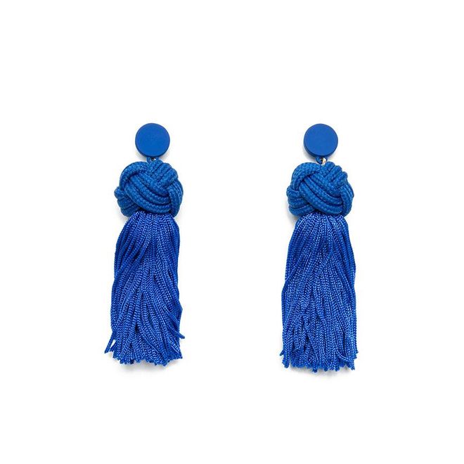 Long earrings: con cabos