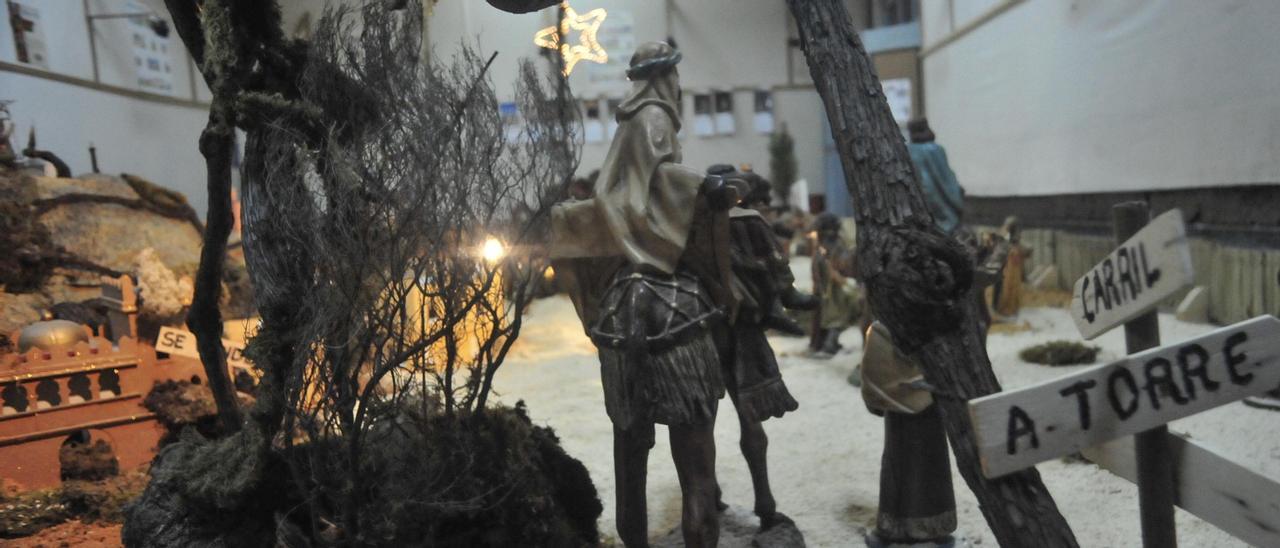 El de Santa Eulalia bien se merece estar en la ruta de los belenes más destacados de la comarca.