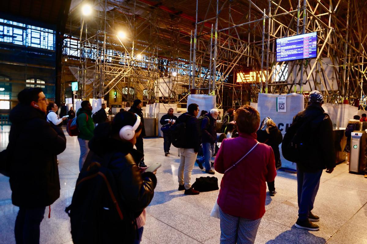 Primera jornada de la huelga de maquinistas en València