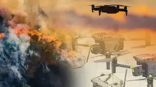 Drones conectados y satélites para prevenir incendios
