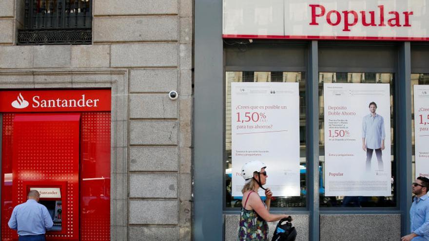 El Santander propone un ajuste de 1.500 empleados tras la fusión con el Popular