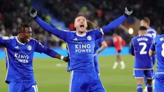 Vardy es inmortal: 'su' Leicester ya huele a Premier League