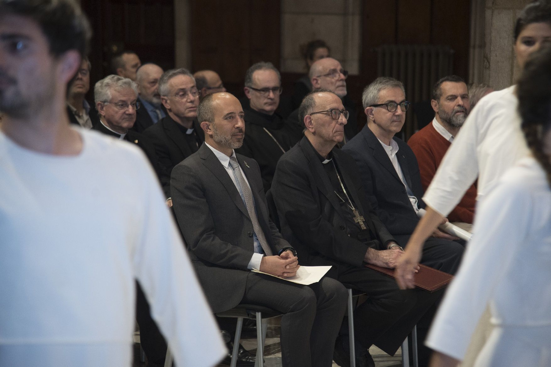 Un centenar de persones commemoren a la Generalitat els 500 anys de l'estada de Sant Ignasi a Catalunya