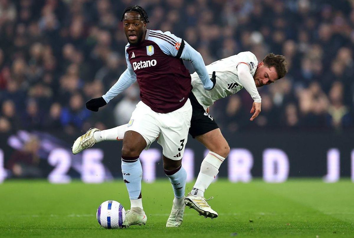 Axel Disasi, del Chelsea, jugó en la segunda vuelta de la 24/25 cedido al Aston Villa.