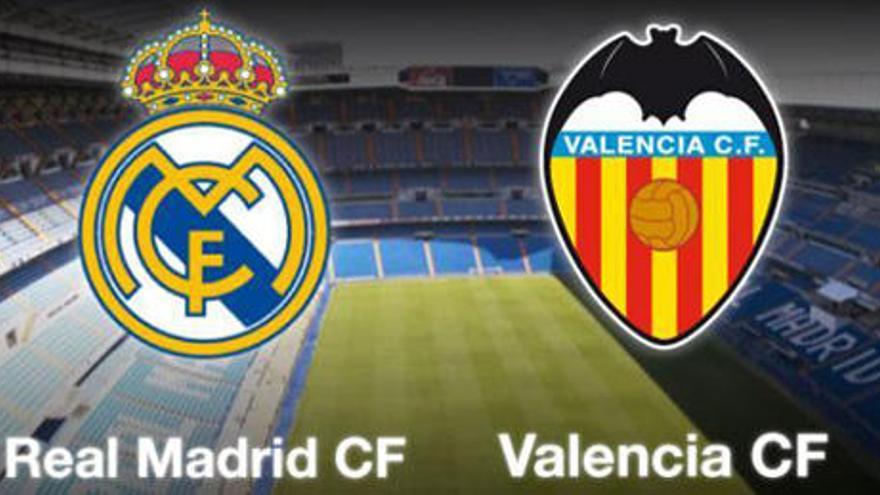 Horario y dónde ver el Real Madrid-Valencia CF de LaLiga Santander